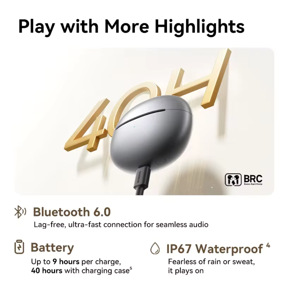 MC1 Pro Ear Clip Wireless Earphones Bluetooth 6.0 Hi-Res Ultra Open Earbuds earrings 4-Mic ENC Clip on ear buds Headphone
